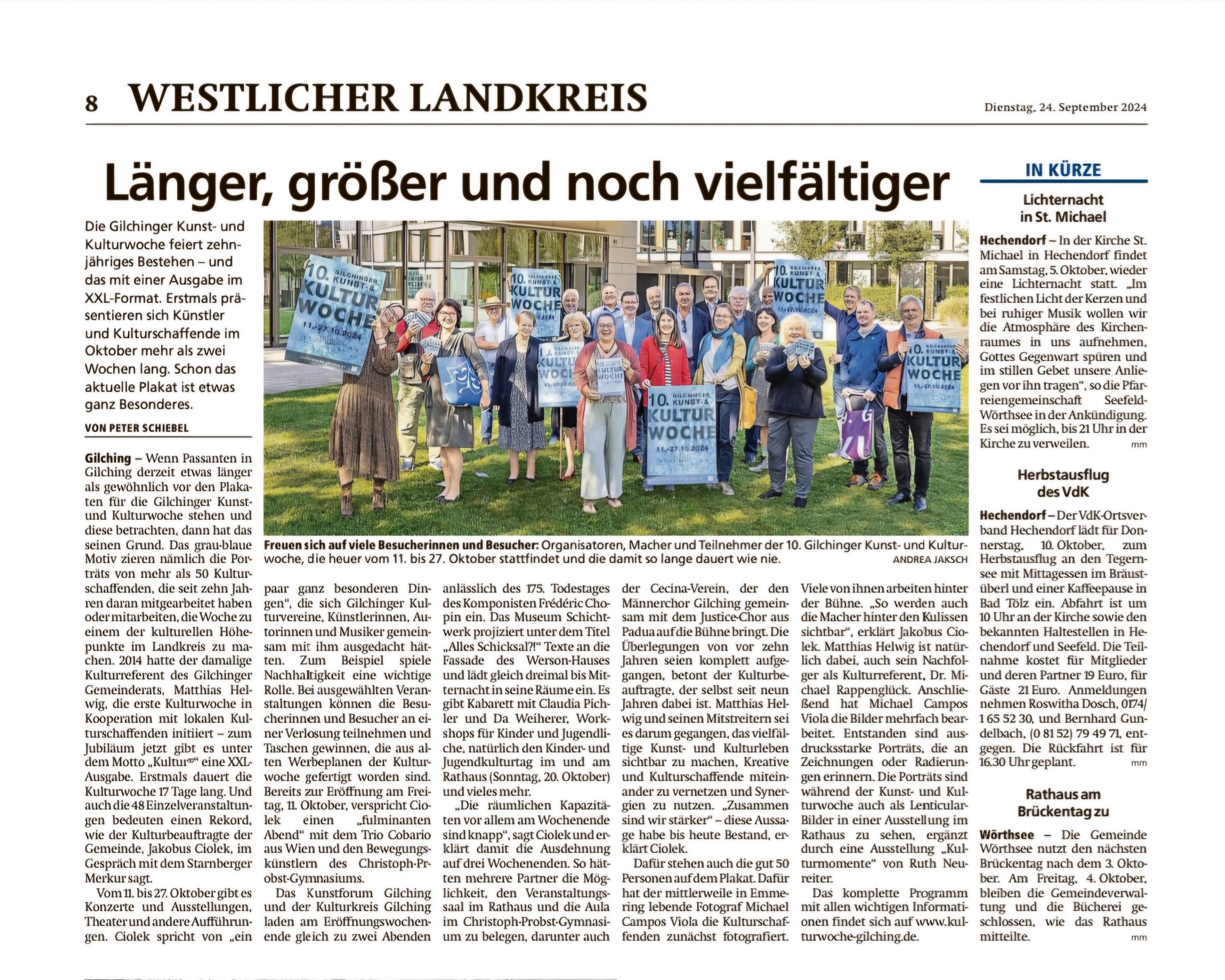 Starnberger Merkur, Westlicher Landkreis, 24.09.2024